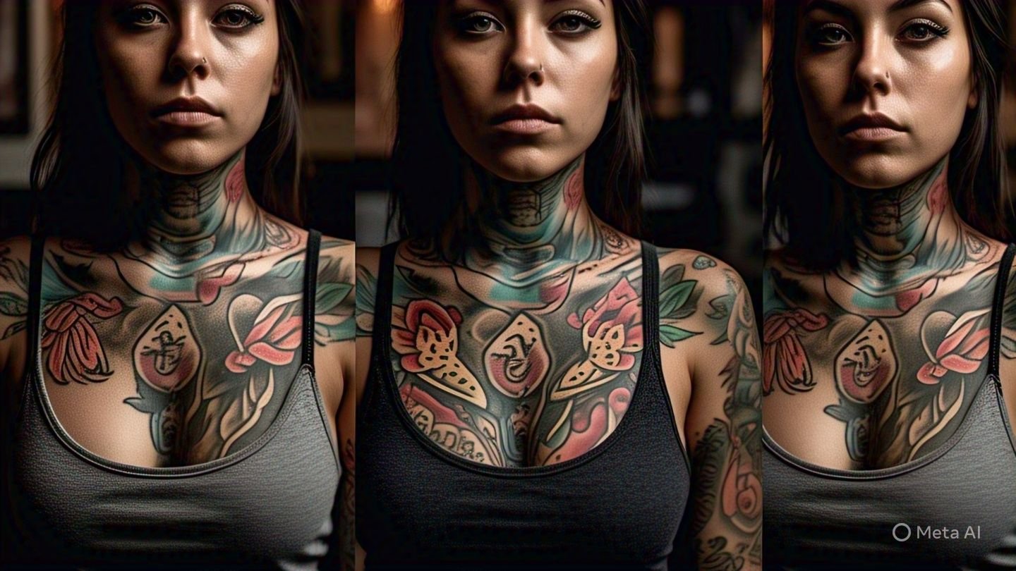 Chest Tattoos for Women